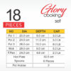 Apex Non Stick Glory Set 18 Pcs. Dragon