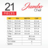 Apex Non Stick Jumbo Chef Set 21 Pcs.