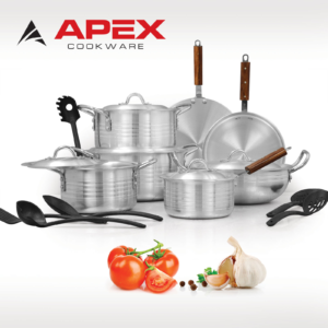 Apex Family Jadeed AL Metal Finish Set 19 Pcs.