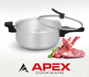 Apex Wok Pressure Cooker with Glass Lid