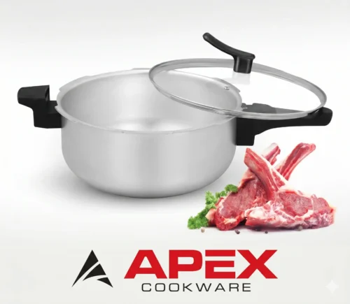 Wok (2) Apex Wok Pressure Cooker with Glass Lid