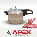 Apex Dessini Non Stick Pressure Cooker Golden Color