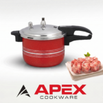 Apex Dessini Non Stick Pressure Cooker Maroon Color