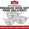 Apex Wok Set (1 - 3) 6 Pieces