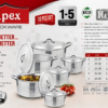 Apex 1-5 Wok Set (10 Pcs)
