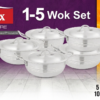 Apex Wok Set (1 - 5) 10 Pieces